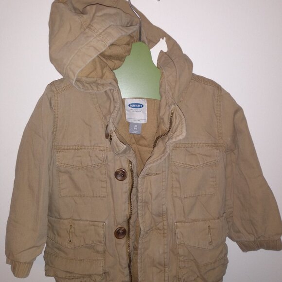 Old Navy Tan Jacket 2T - Picture 2 of 7